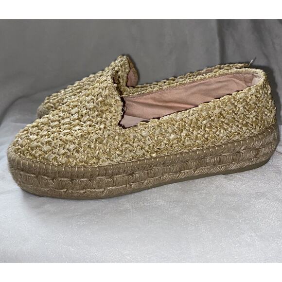 Manebi Yucatán Raffia Women’s Espadrilles Shoe Size 37 - Picture 4 of 13